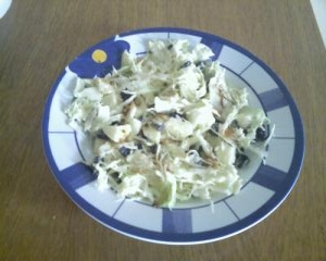 Salada diferente à grega da Fá