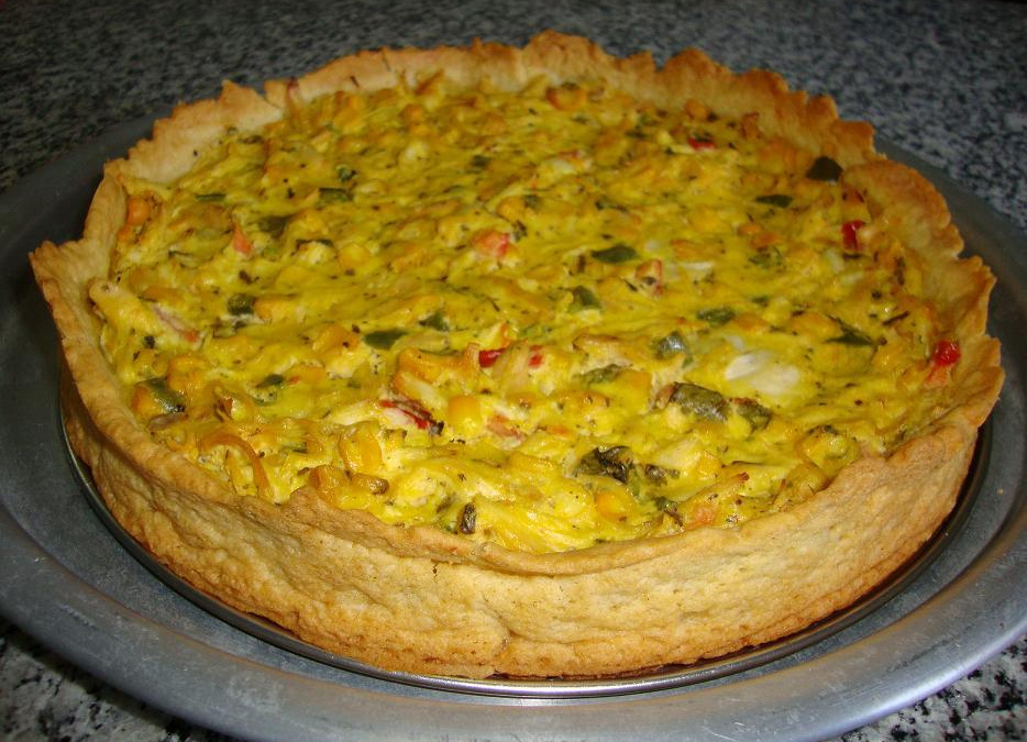 Torta souflé de frango