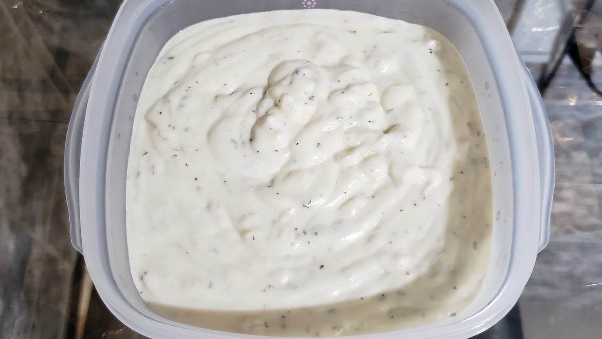 Molho Branco com Requeijão