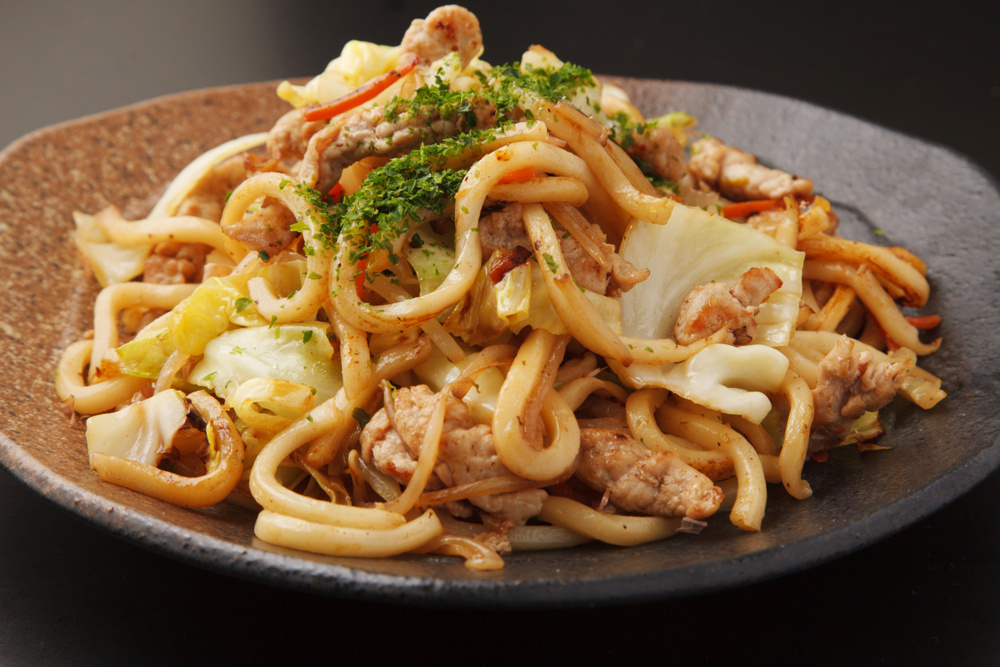 Udon de carne de porco
