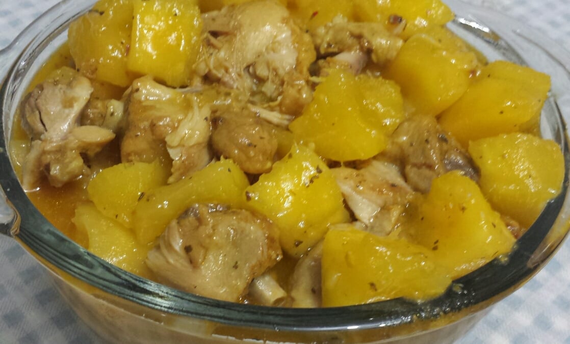 Frango com Mandioca