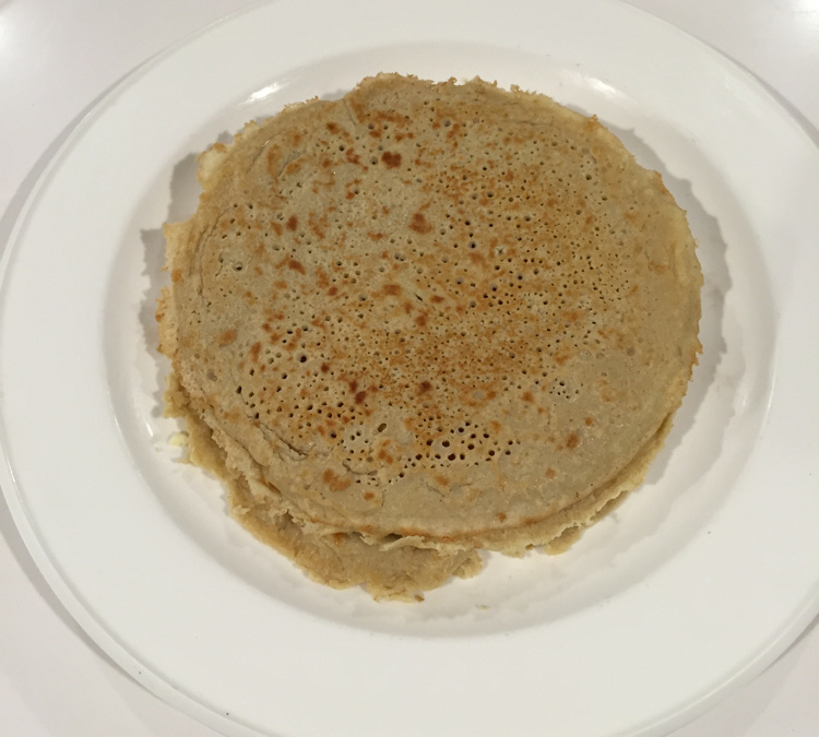 Crepe de quinoa