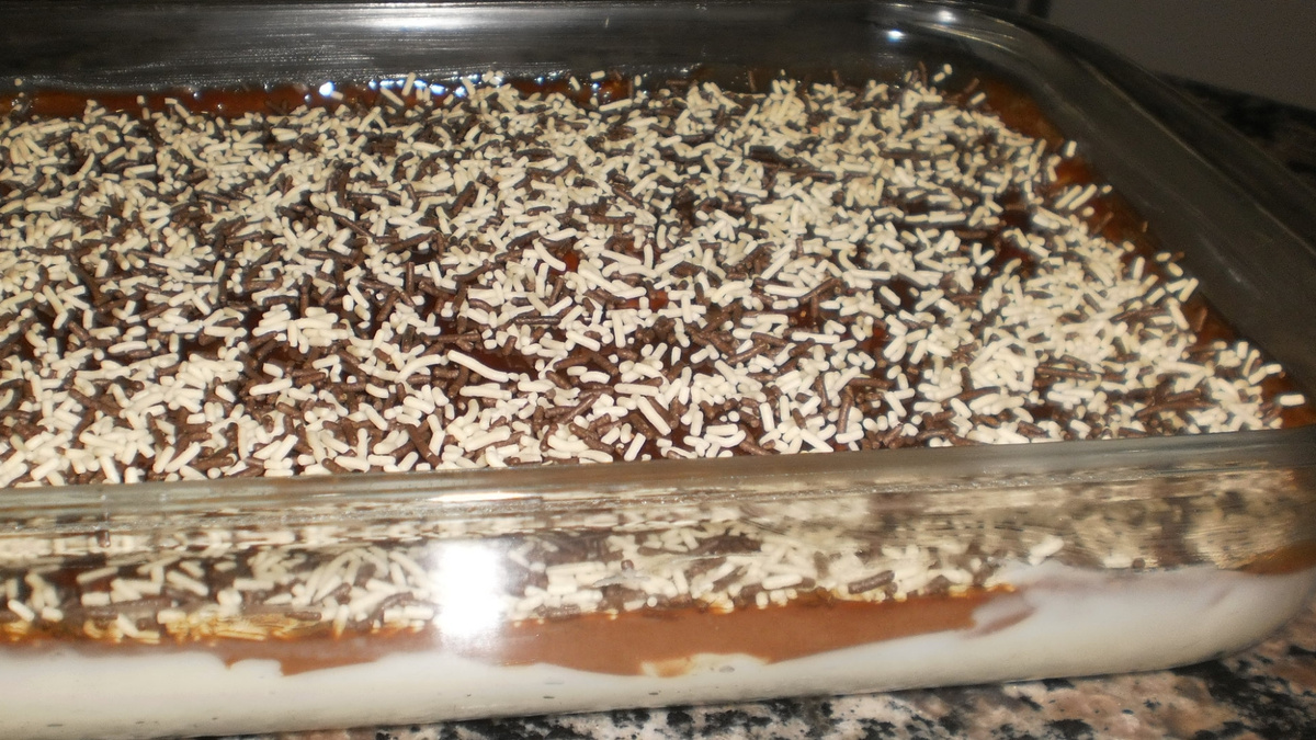 Pavê simples de Chocolate