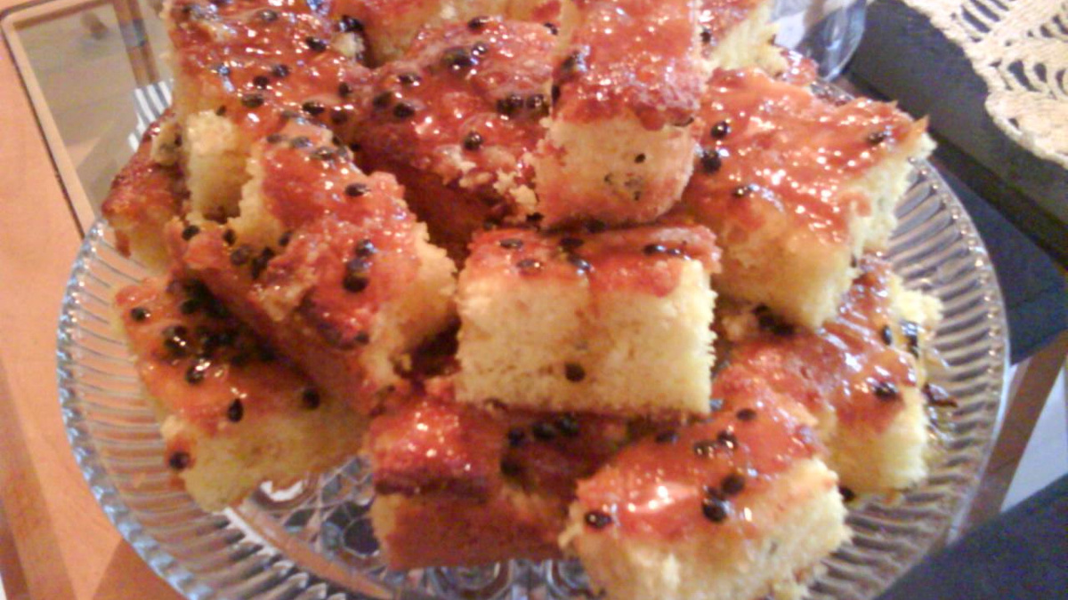 Bolo de Maracujá