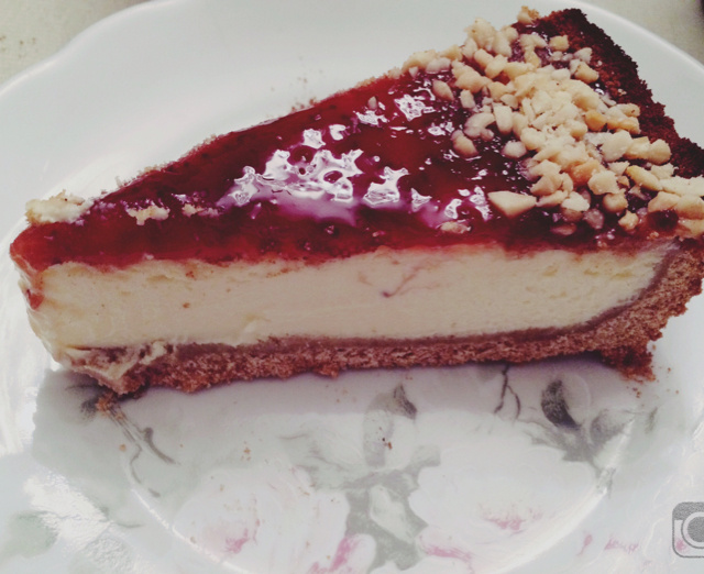 Cheesecake de morango