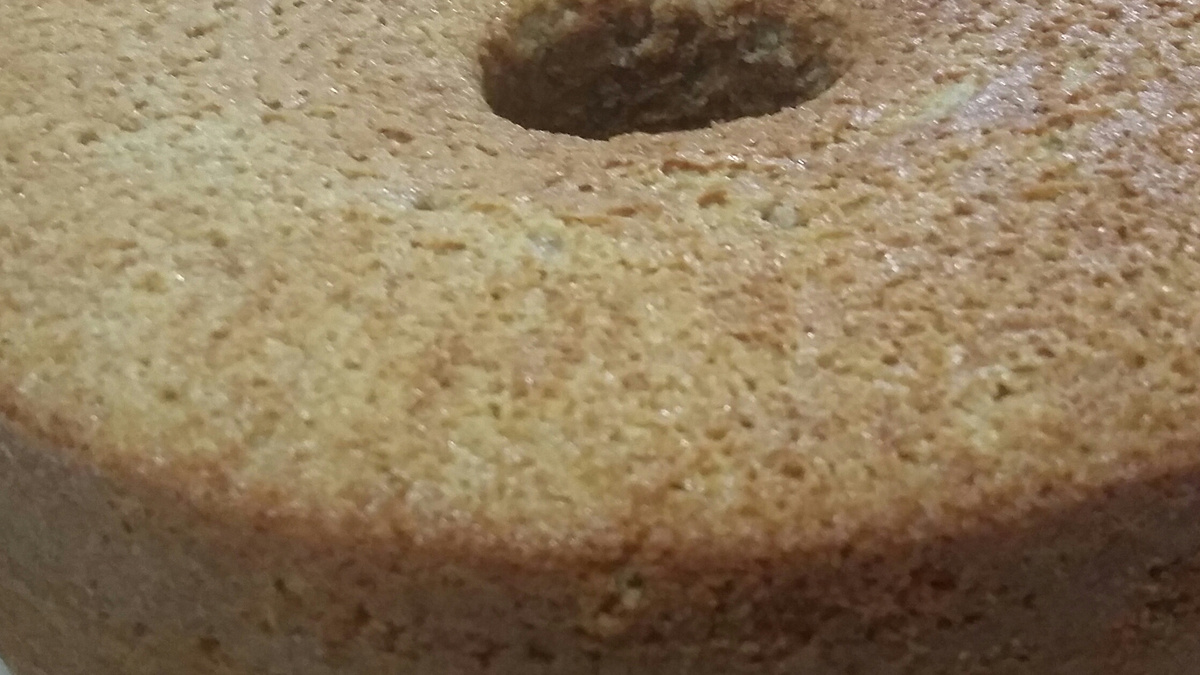 Bolo integral fofinho