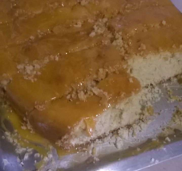 Bolo de suco de laranja