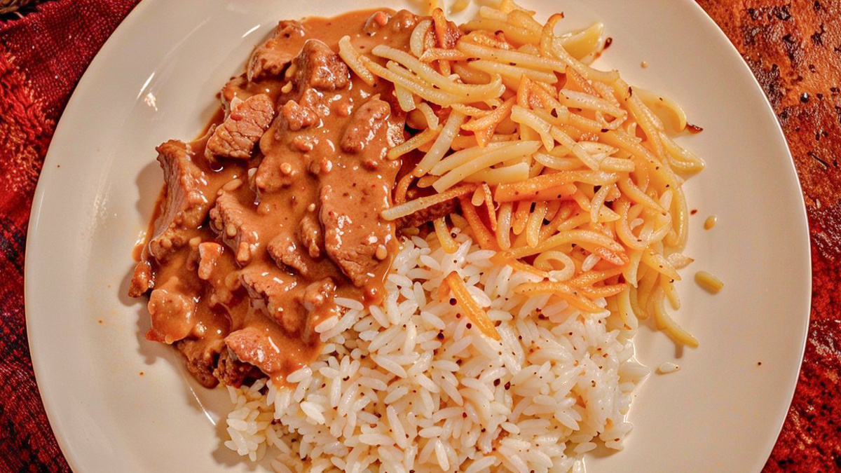 Estrogonofe de carne simples