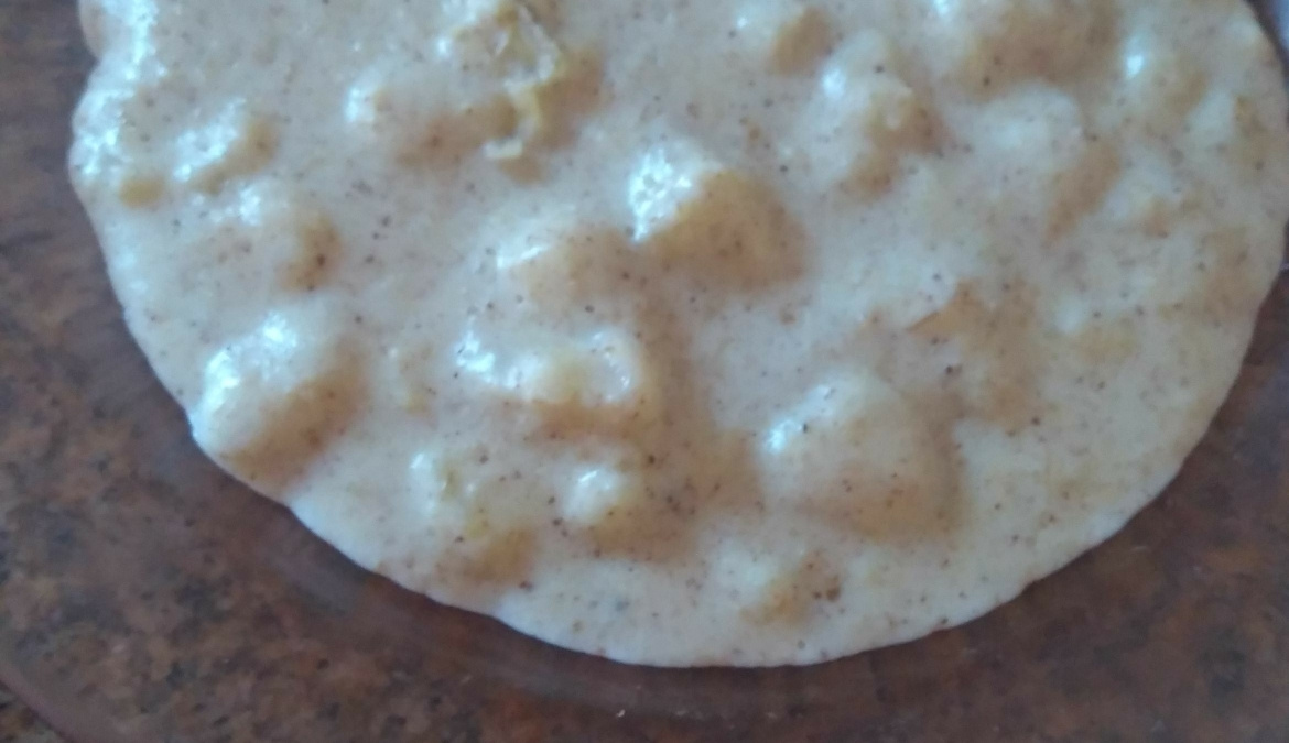 Mingau de aveia com banana e canela