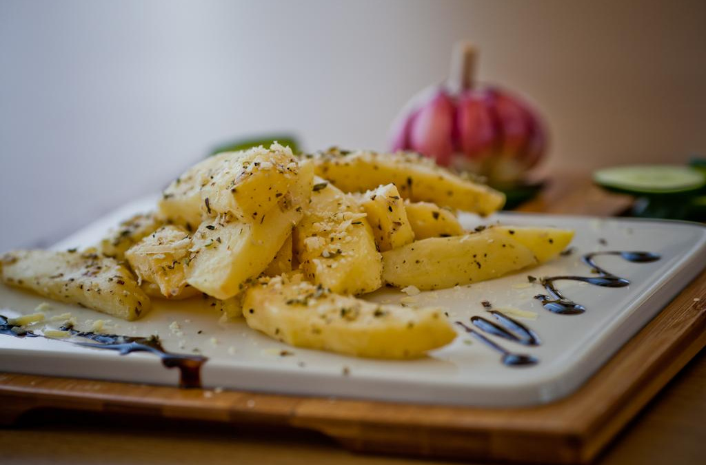 Batatas assadas