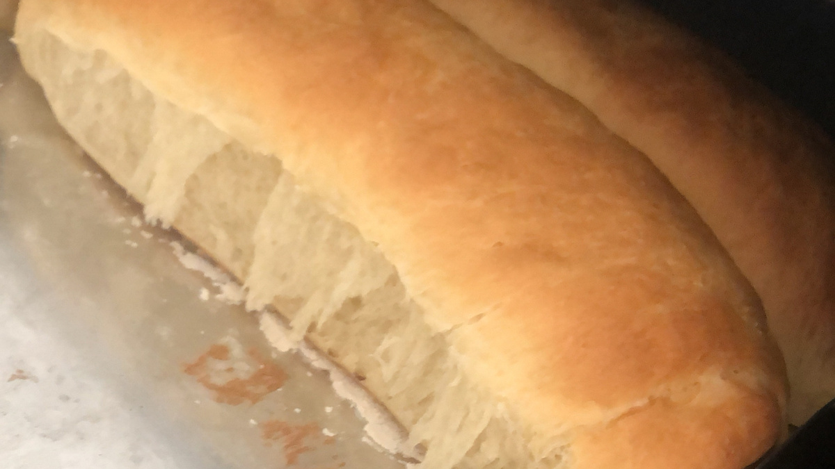 Pão caseiro macio
