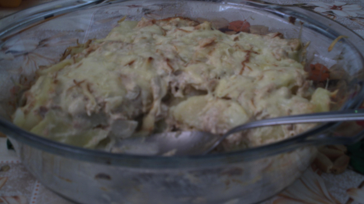 Batata prática com Atum