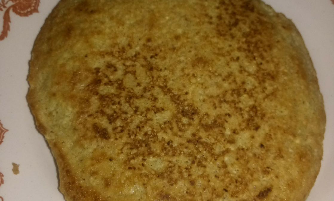 Pão low carb de frigideira
