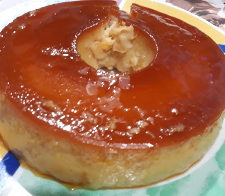 Pudim com biscoito sem leite condensado