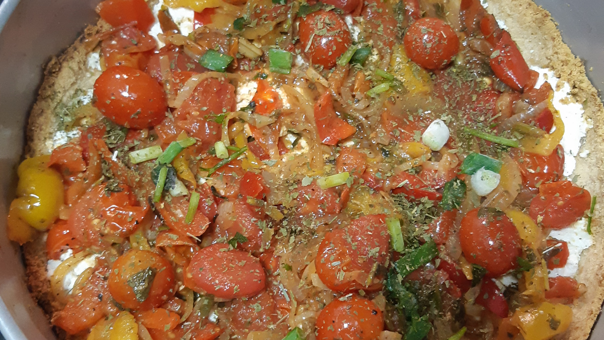 Torta legumes Low Carb