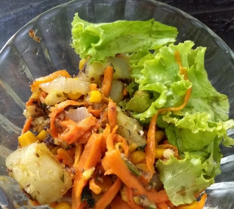 Espaguete de cenoura fit