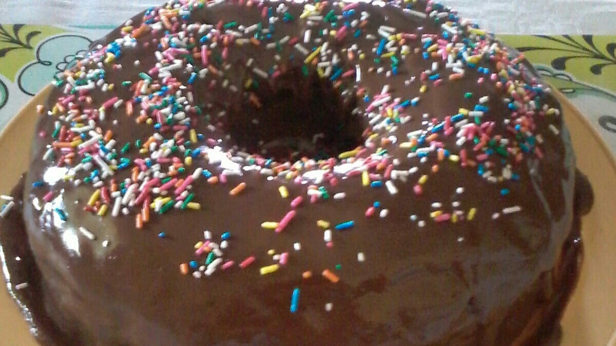 Cobertura para bolo de chocolate