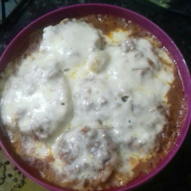 Berinjela à parmegiana
