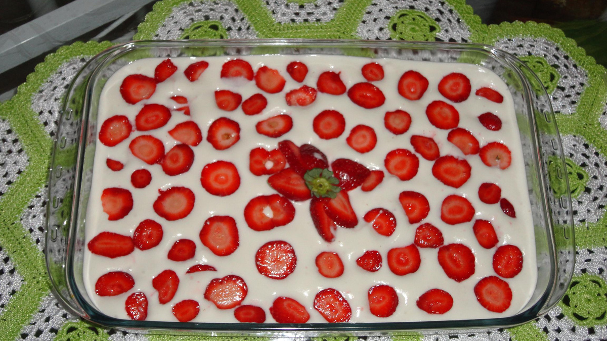 Pavê de Morango