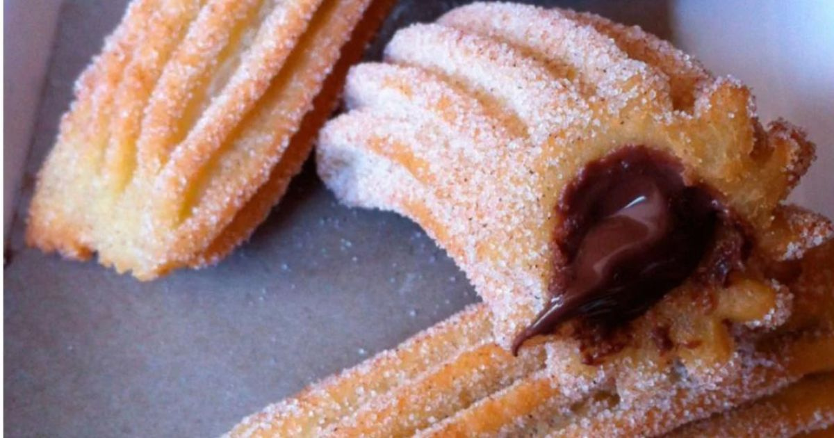Churros de chocolate (na air fryer)