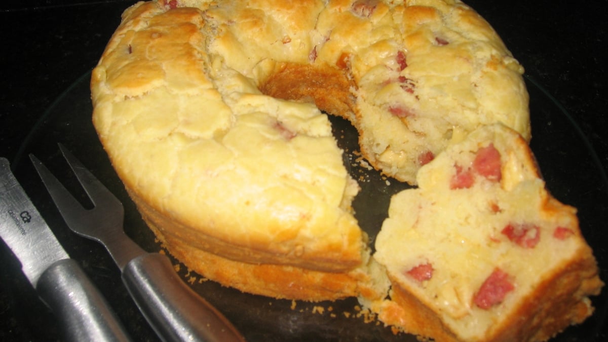 Bolo de pão de queijo
