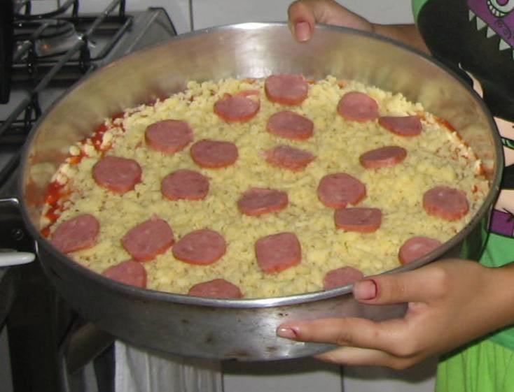 Massa para pizza