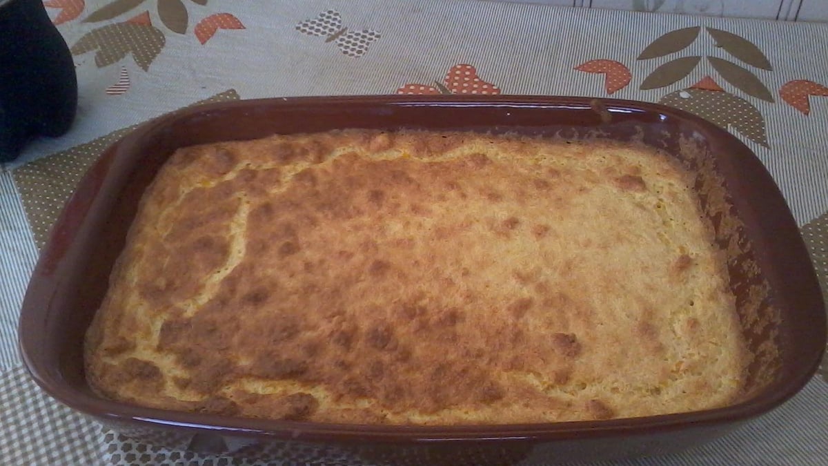 Souflé de milho verde