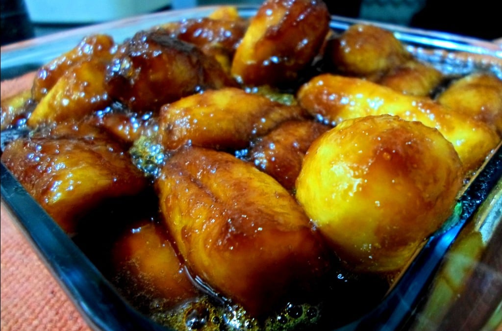 Banana caramelizada (receita simples)
