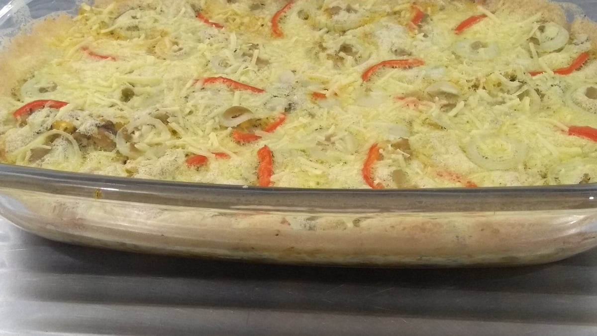 torta capixaba de sardinha e repolho muito facil