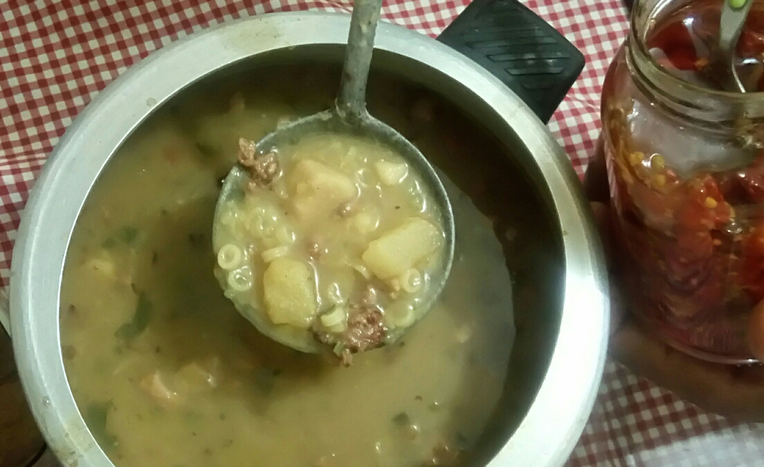Sopa de Legumes na panela de pressão