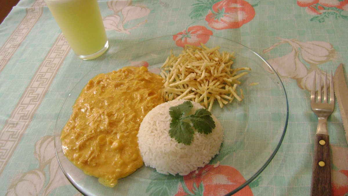 Estrogonofe de frango simples
