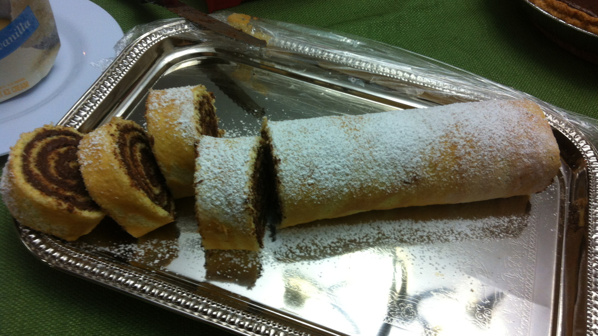 Rocambole de Nutella