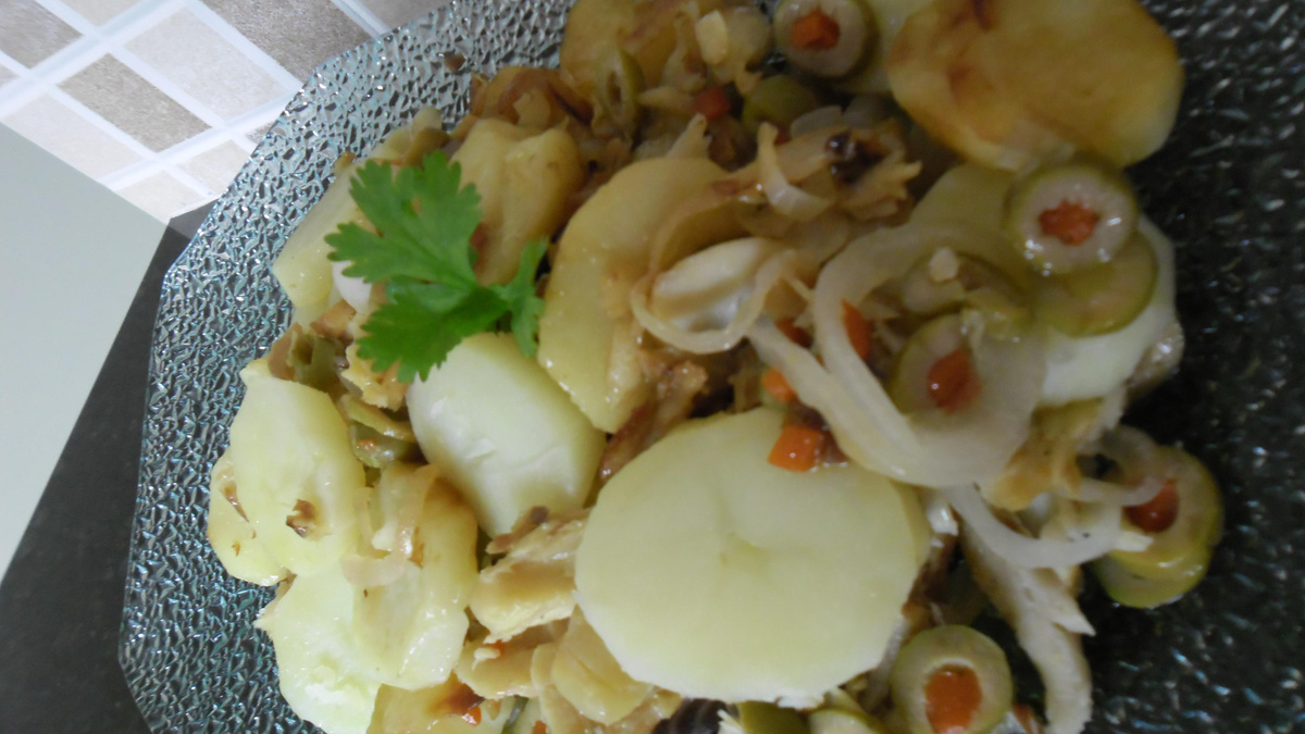 Bacalhau natalino (fácil e light)