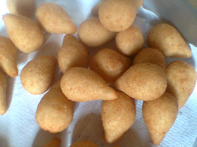 Coxinha de frango tradicional