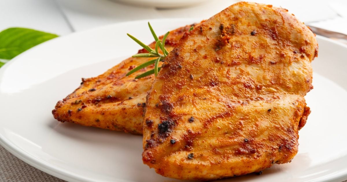 Peito de frango na Air fryer