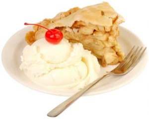 Torta alemã de maçã