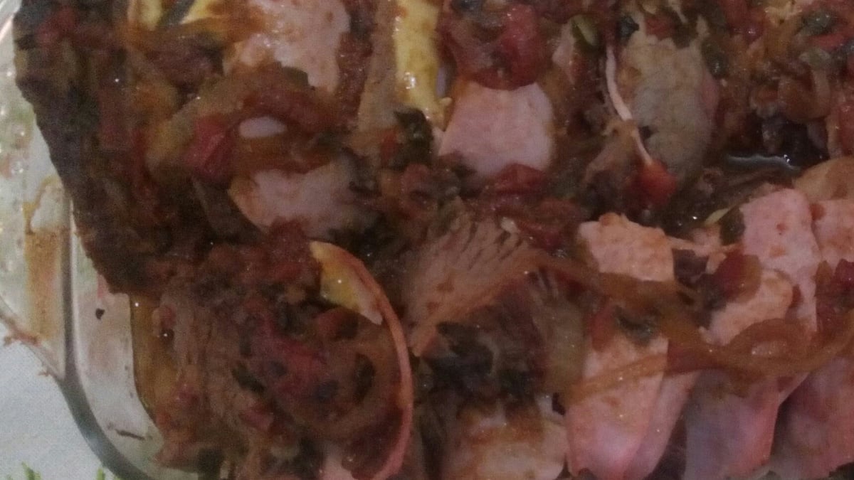 Carne assada diferente