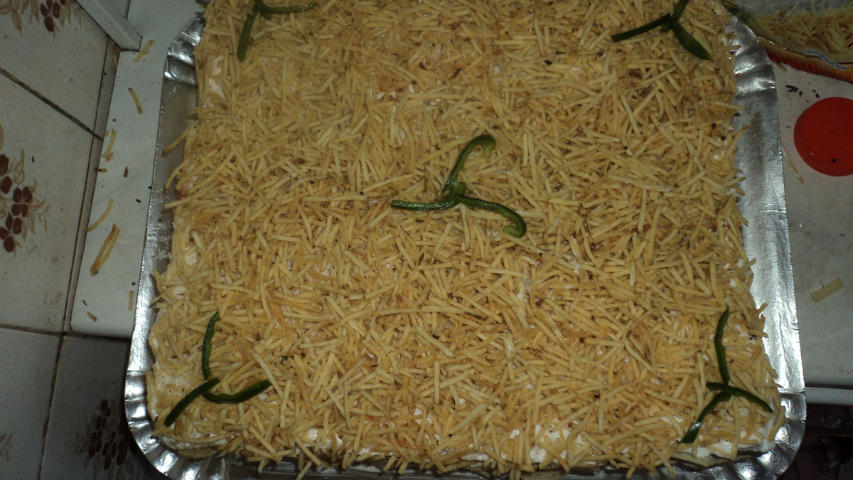 Torta delícia de pão de forma