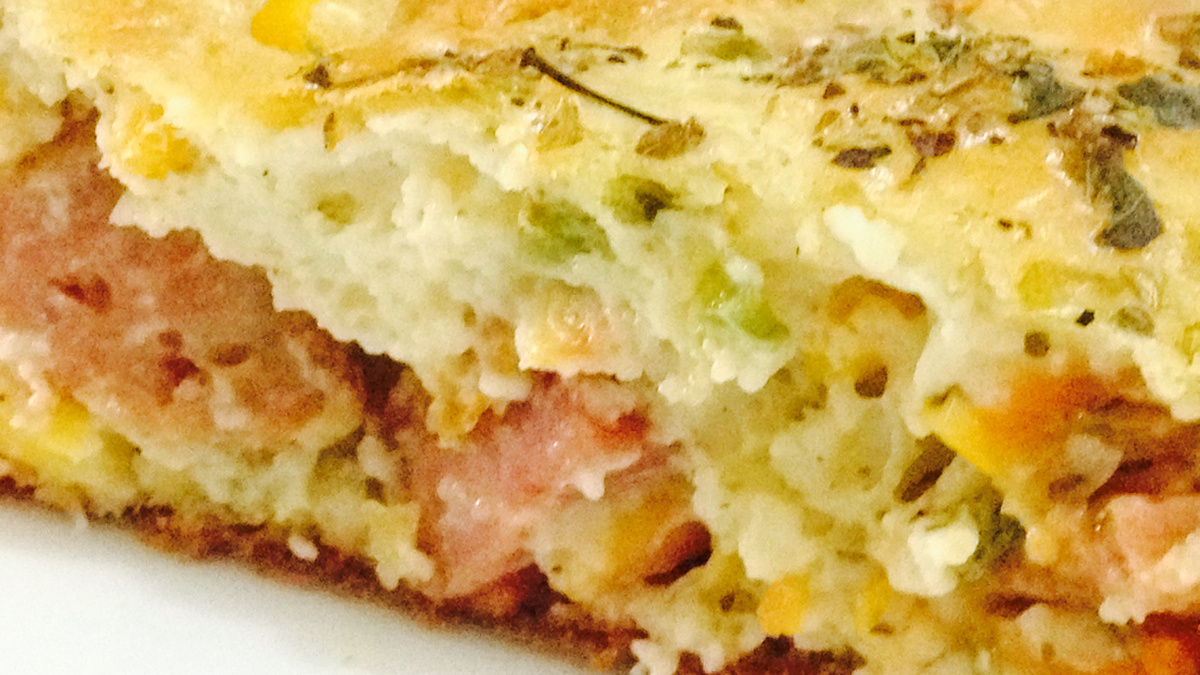 Torta de calabresa