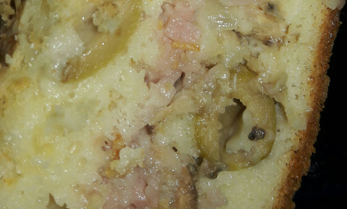 Torta salgada com iogurte natural