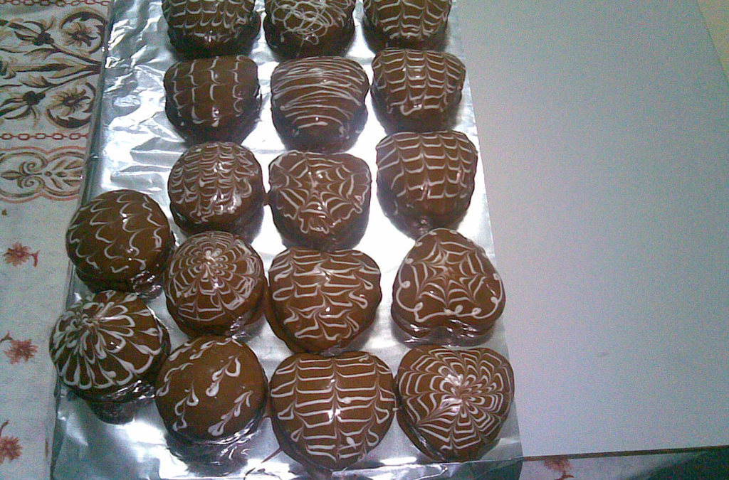 Pães de mel saborosos
