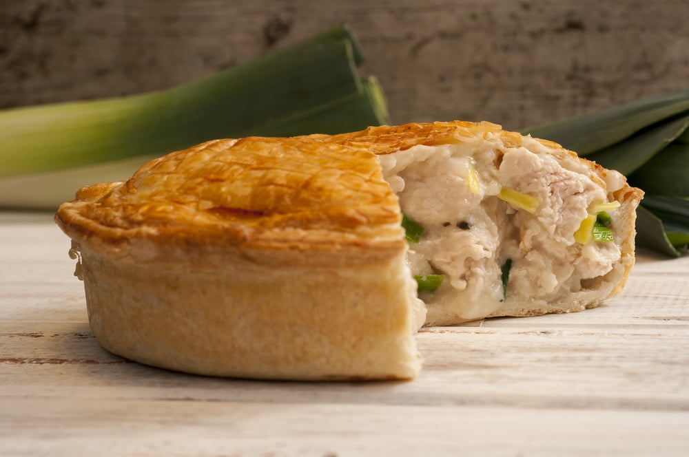 Torta cremosa de frango