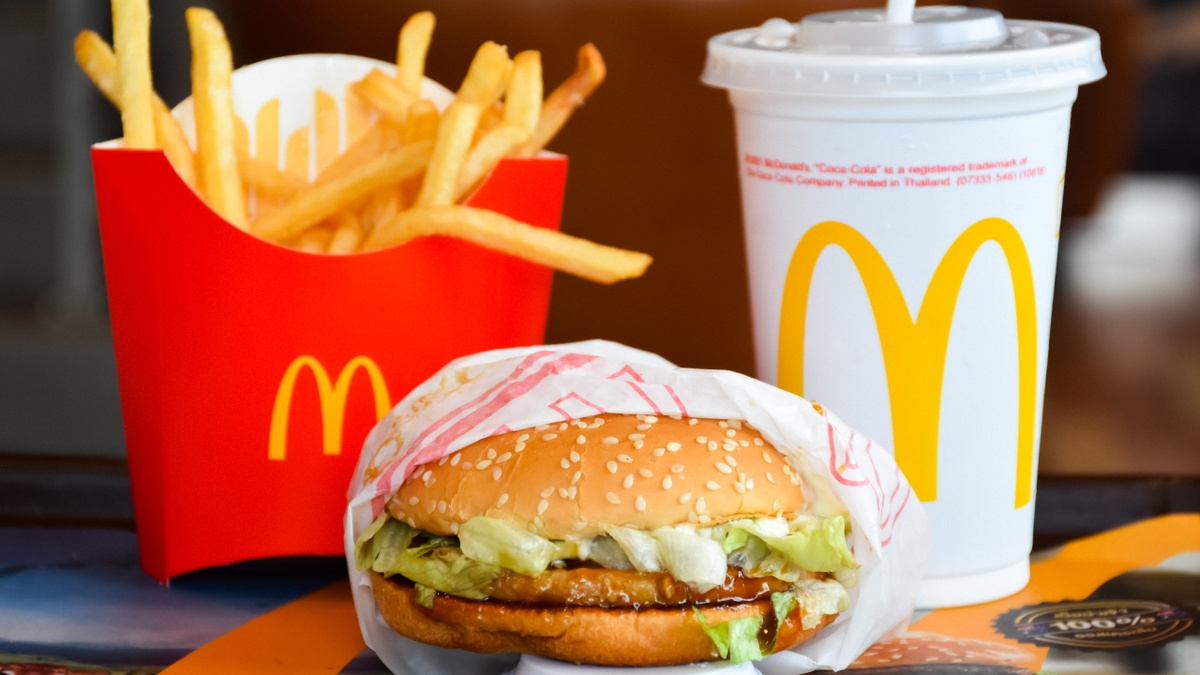 Vintage The Authentic One Fabriqué par McDonald's Sacoche (Gebraucht