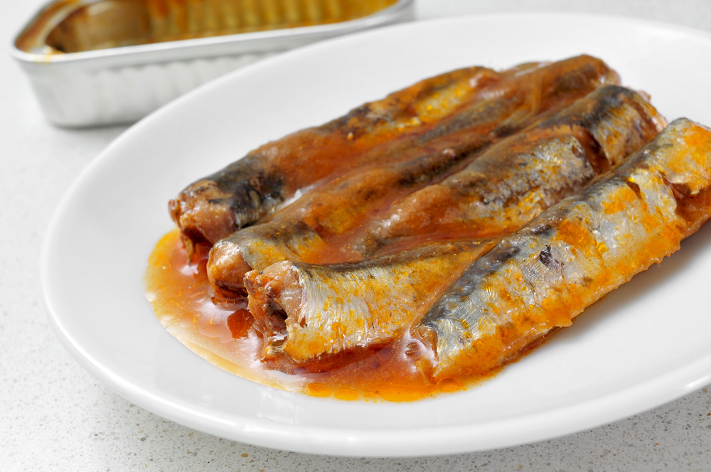 Sardinha em conserva (fica igual a sardinha em lata)