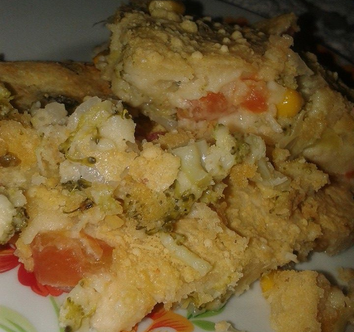 Torta de brócolis