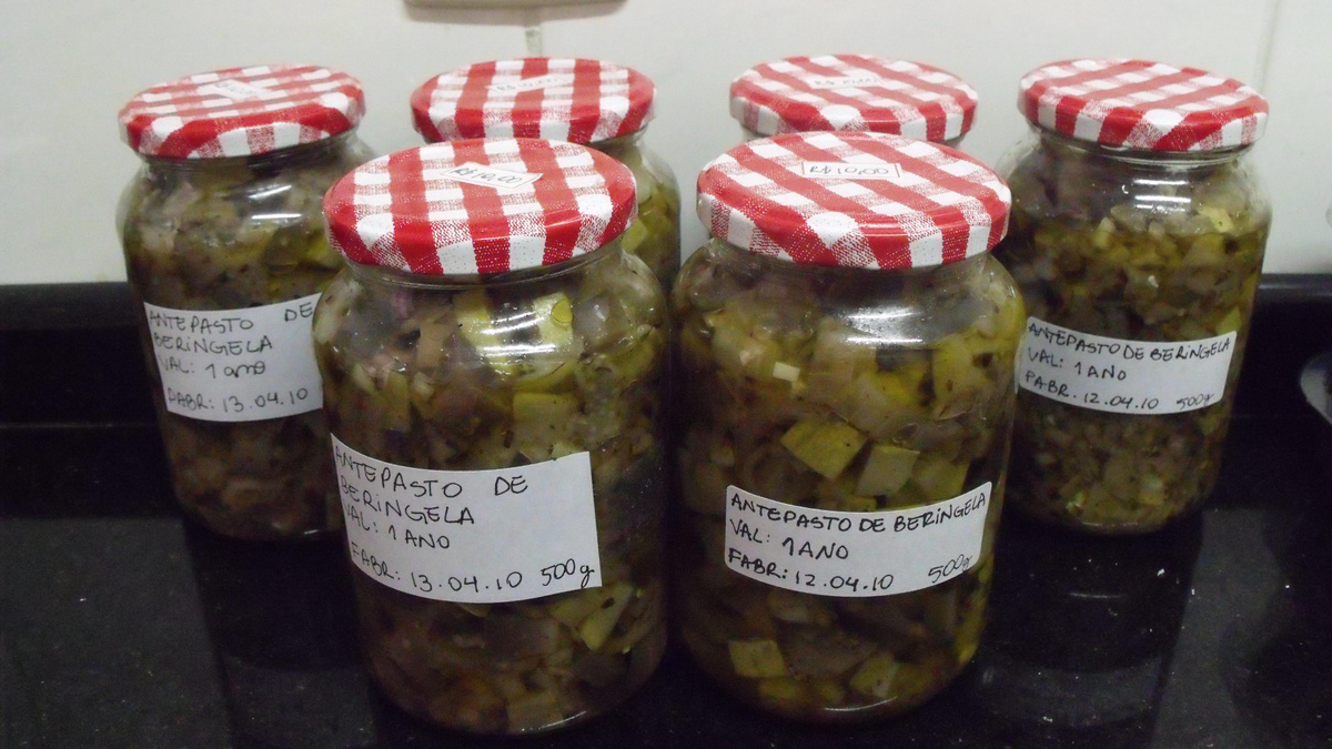 Antepasto de Berinjela