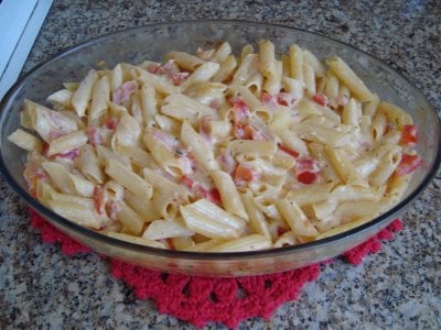 Macarrão mata fome