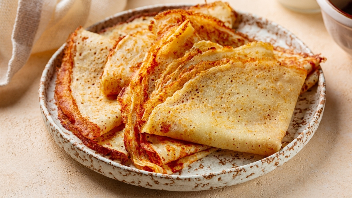 Panqueca sem glúten e sem lactose