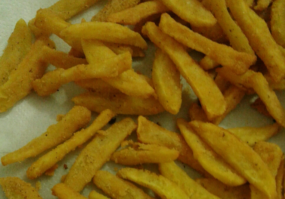 Batata frita empanada