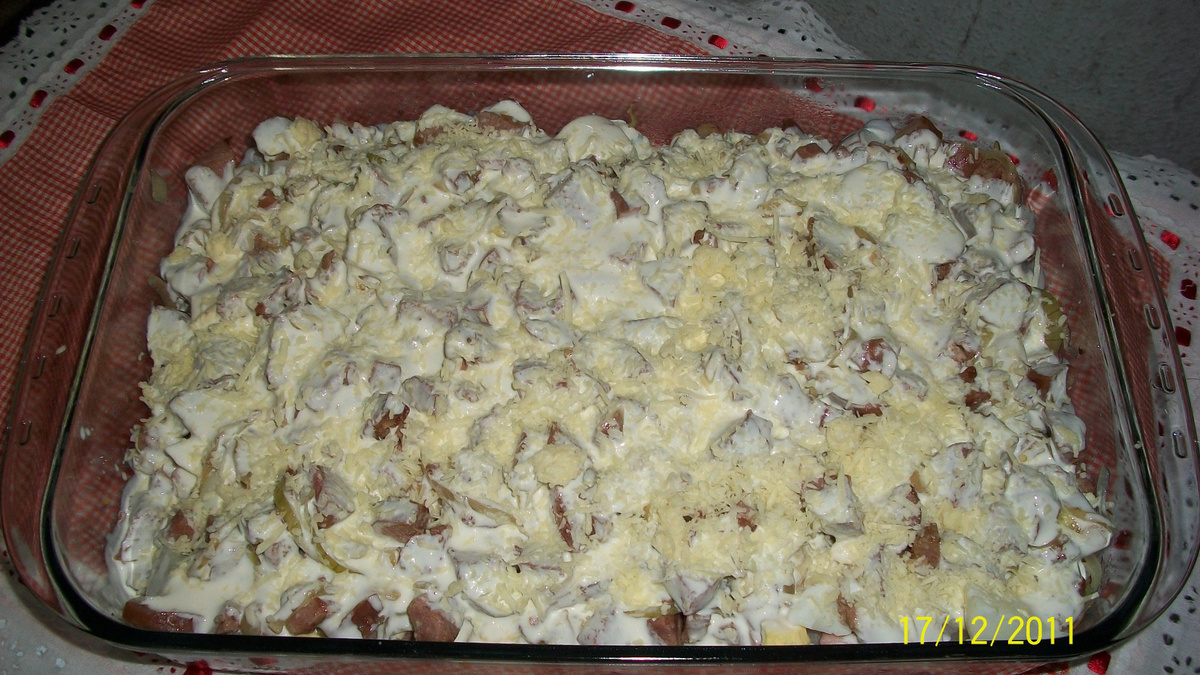 Batata à calabresa